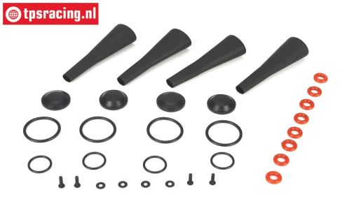 LOSB2856 Shock rubbers LOSI 5T-BWS-TLR, set