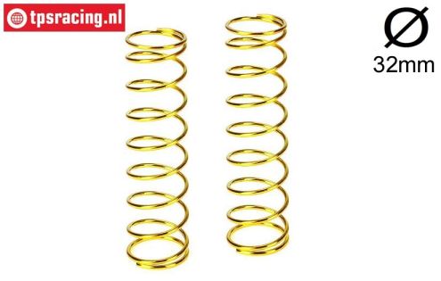 LOSB2970 Shock spring Ø2,5-L115 LOSI 5T-BWS-TLR, 2 pcs.