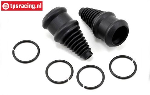 LOSB3222 Coupler Boots LOSI-BWS-TLR, Set