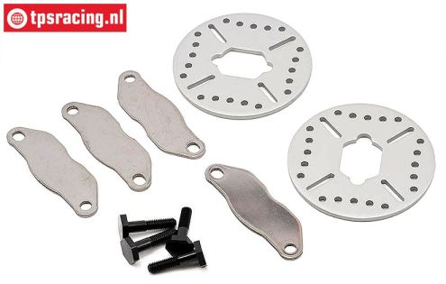 LOSB3231 Aloy-Brake disk-lining LOSI 5T-BWS, Set