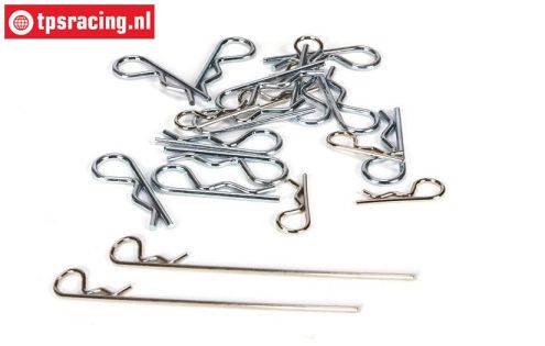 LOSB5800 Body-RC-Box clips LOSI 5T-BWS, Set