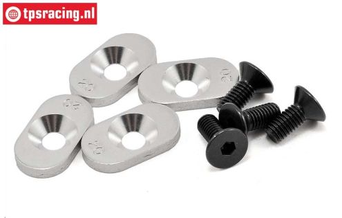 LOSB5802 Engine Mount Inserts 20-58 LOSI 5T, 4 pcs.