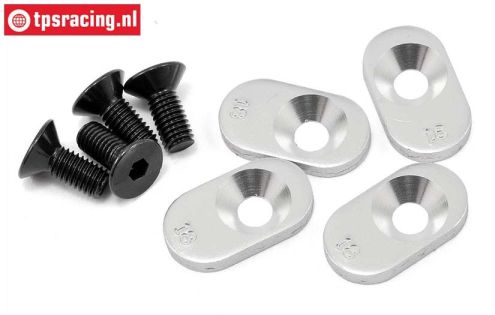LOSB5805 Engine Mount Inserts 18-58T LOSI 5T, 4 pcs