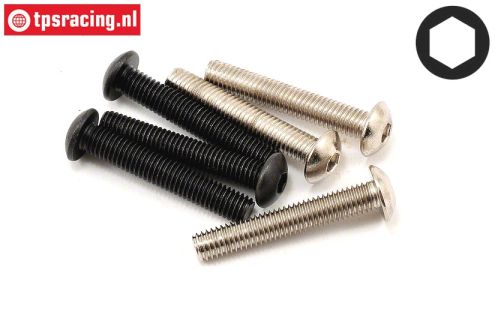 LOSB6579 Button Head screw M5 pcs.