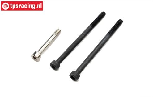 LOS-3703 LOSI 5IVE-T Rear Toe Block &Chassis Screw, Set