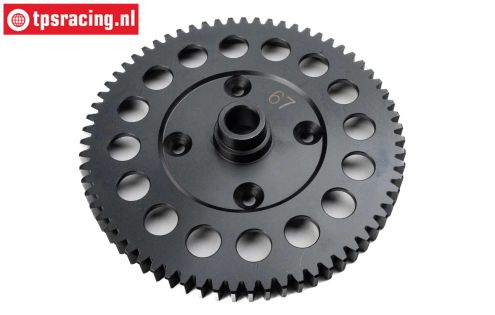 LOS-3681 LOSI 5IVE-T 3.0 Center Diff. Gear 67T, 1 pc.