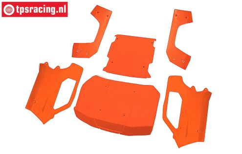 LOS-4002 LOSI 5IVE-T 3.0 Body Orange, set