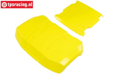 LOS-4345 LOSI 5IVE-T 3.0 Body Panels Yellow, set