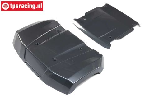 LOS-4347 LOSI 5IVE-T 3.0 Body Panels Gun Metal, set
