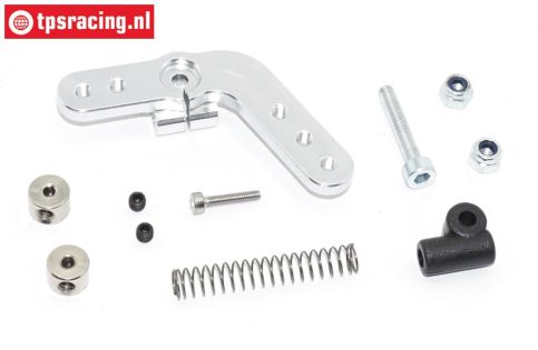 TPS0029/01 Alloy Servo horn 15T Silver DBXL-MTXL, Set