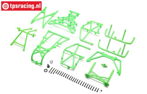 LOS-1828 LOSI LMT 2.0 Roll Cage complete green, set