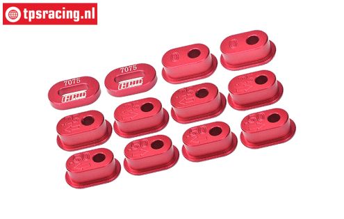 MX010-R PROMOTO Alu-Chain tensioner Red, set