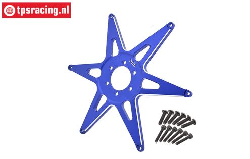 MX0606F-B PROMOTO front Alu-Wheel star Bleu, 1 pc.