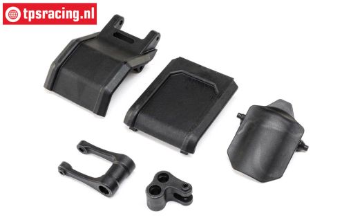 LOS264001 PROMOTO Pull Rod, Knuckle-Skid Plates, Set