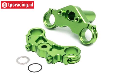 LOS364008 PROMOTO Alu-Triple Clamp Green, Set