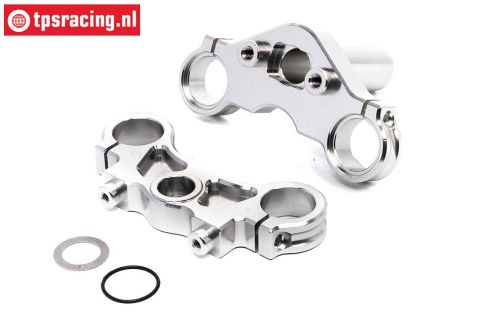 LOS364006 PROMOTO Alu-Triple Clamp Silver, Set