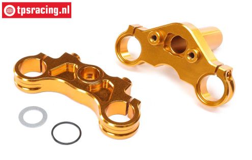 LOS364005 PROMOTO Alu-Triple Clamp gold, Set