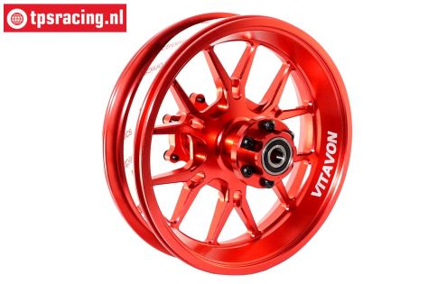 VITACRR-RD VITAVON Promoto CNC Spoke rim rear Red, 1 pc.