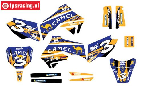 CS0980/38 PROMOTO decals Camel Max Biaggi, set