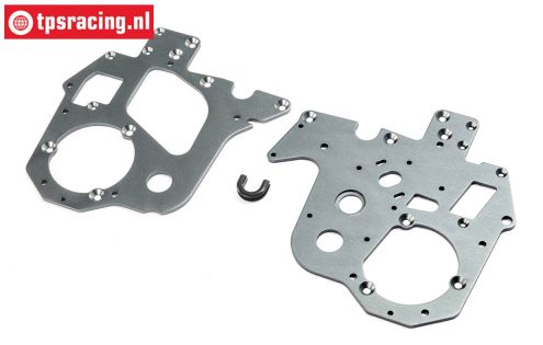 LOS261002 PROMOTO Alu Chassis plates, Set
