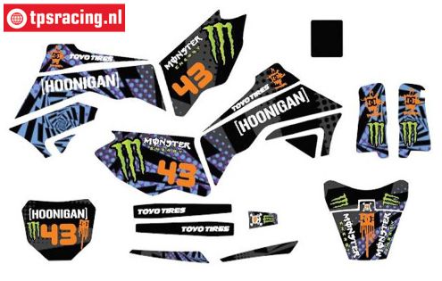 CS0980/54 PROMOTO decals Ken Block Edition, set