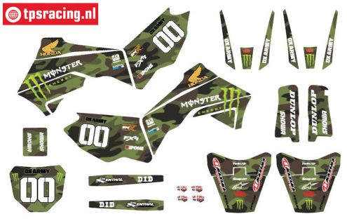 CS0980/44 PROMOTO decals Monster Camo, set