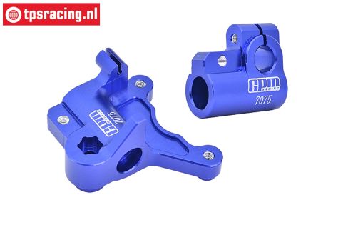 MX056-B PROMOTO Alu-Fork Lug front Bleu, set