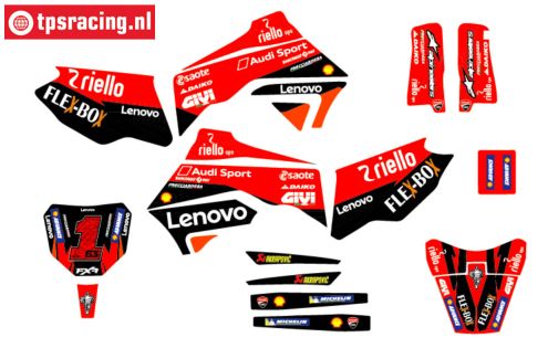 CS0980/32 PROMOTO decals Ducati Bagnaia, set