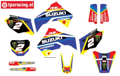 CS0980/14 PROMOTO decals Suzuki 250 RMZ, set