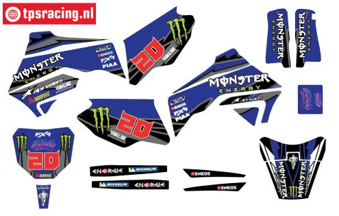 CS0980/12 PROMOTO decals Yamaha Quartararo, set