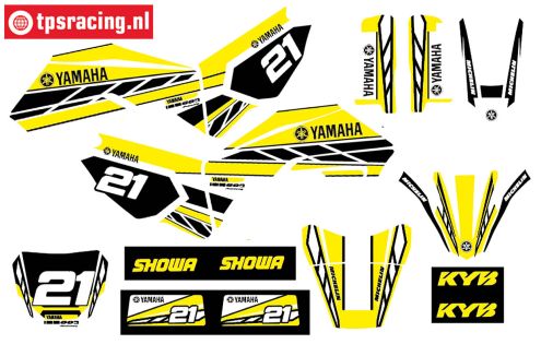 CS0980/62 PROMOTO decals Yamaha, set