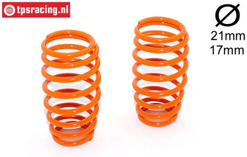 M2009/01 Mecatech Progres. spring Orange Ø2,6 mm, 2 pcs.