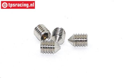 M2009/13 Mecatech Shock closure screw, 4 pcs.