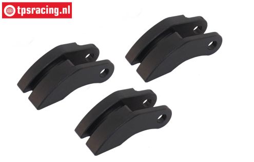 M2020/06 Mecatech Carbon Clutch Shoes, 3 pcs.