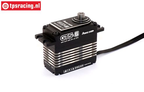 PWHGTS-6 Power HD GTS-6 HV Brushless servo 25T, 1 pc.