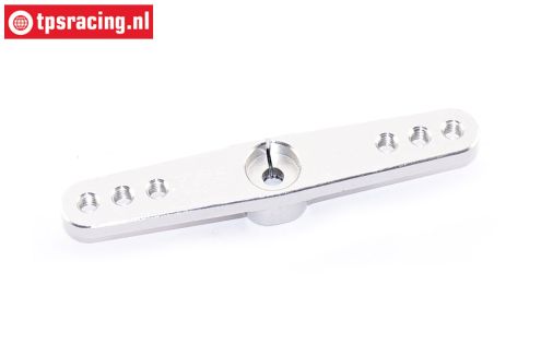 TPS0820/02 Aluminium Servo arm 25T- L62 mm Silver, 1 pc.