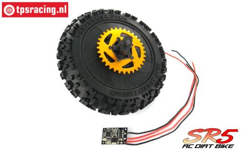 SK700002/10 SkyRC SR5 Rear wheel complete, set