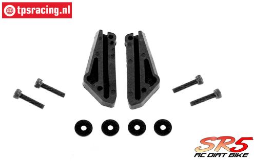 SK700002/12 SkyRC SR5 Mounting rear upper, set