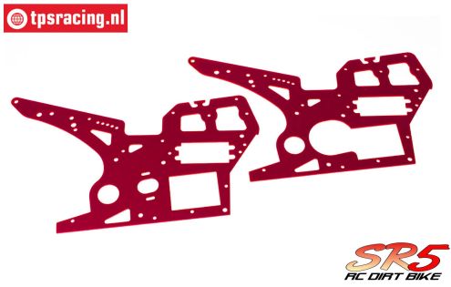 SK700002/13 SkyRC SR5 Side Panels Red, Set