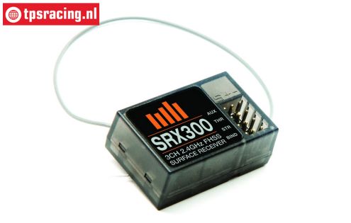 SPMSRX300 Spektrum SRX300 Receiver, 1 pc.
