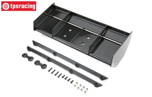 TLR250001 Wing and wicker bills black TLR 5IVE-B, Set