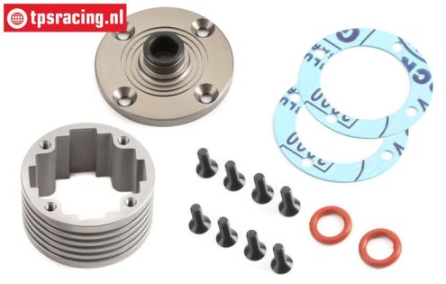 TLR252010 Alloy Differential housing 5B-5T-MINI, Set