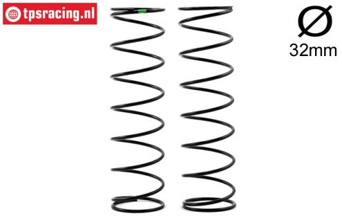 TLR253004 Shock spring rear Ø33 mm 5.1 lb, 2 pcs.