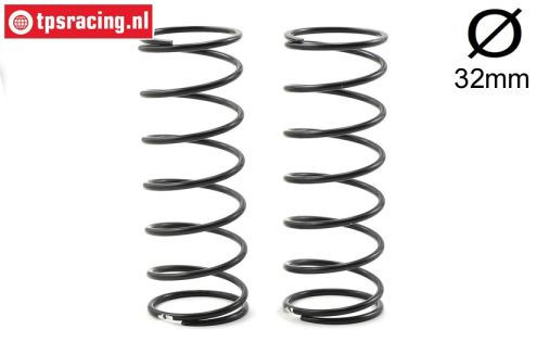 TLR253006 Shock spring front Ø33 mm 10.1 lb, Set