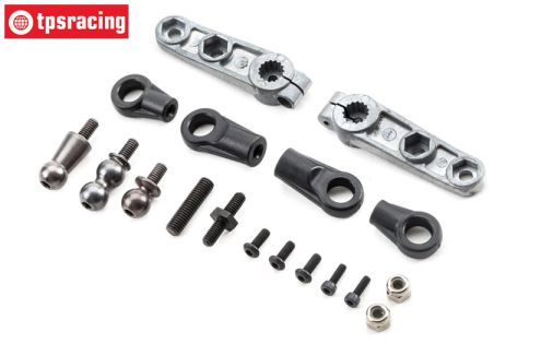 TLR256000 Steering linkage TLR 5, Set