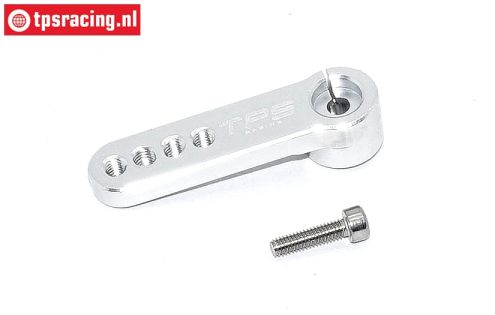 TPS0027/01 Aluminium Servo arm 15T- L39 mm Silver, 1 pc.