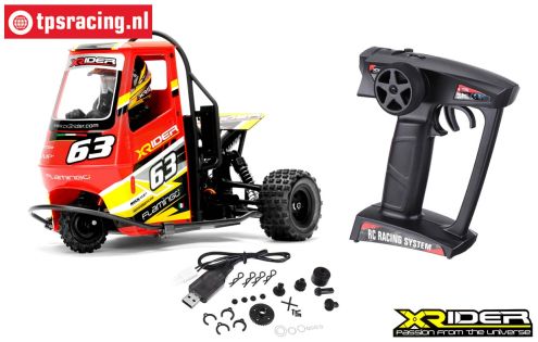 XR83001-01 X-Rider Flamingo Red RTR, Set