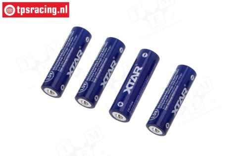 XTAR2760 XTAR Li-Ion battery 1.5 volt 2760 mHa, 4 pcs.
