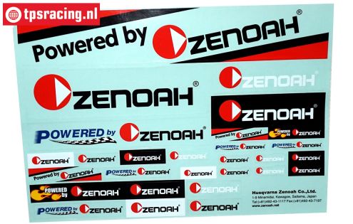 TPSR20012 Zenoah Decals, 1 pc.