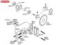 FG8469 Alloy brake guiding plate, 2 pcs.
